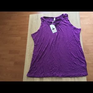 Leo Rosi Criss cross tank top